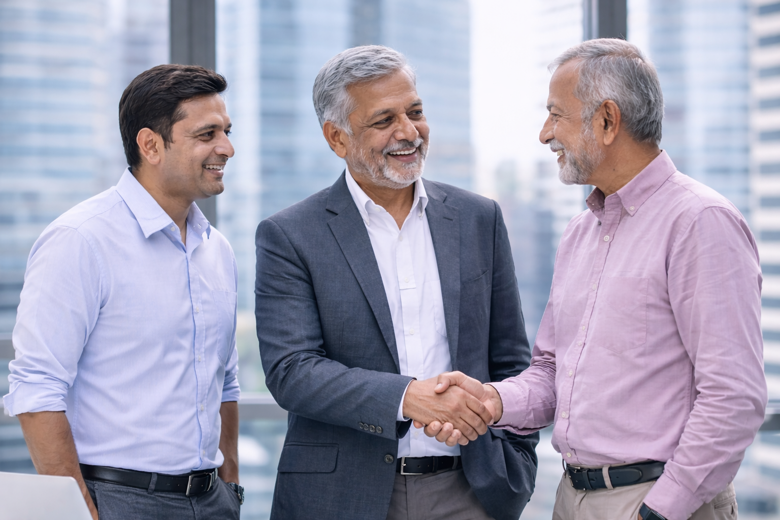 Indian employer and HR team