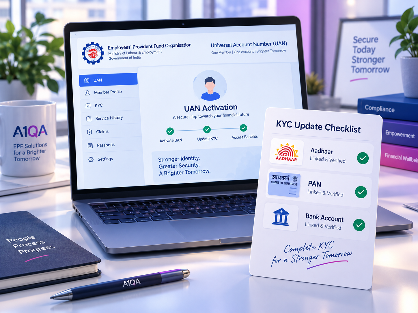 UAN activation and KYC guide